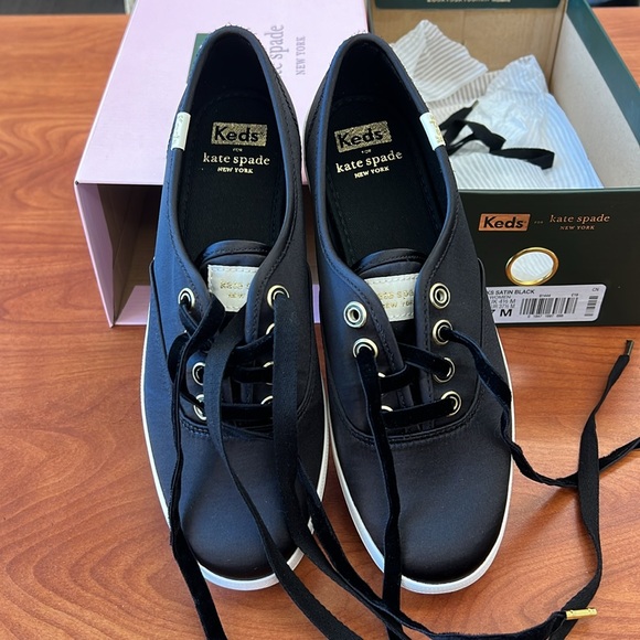 Kate Spade Satin Keds - Picture 1 of 5